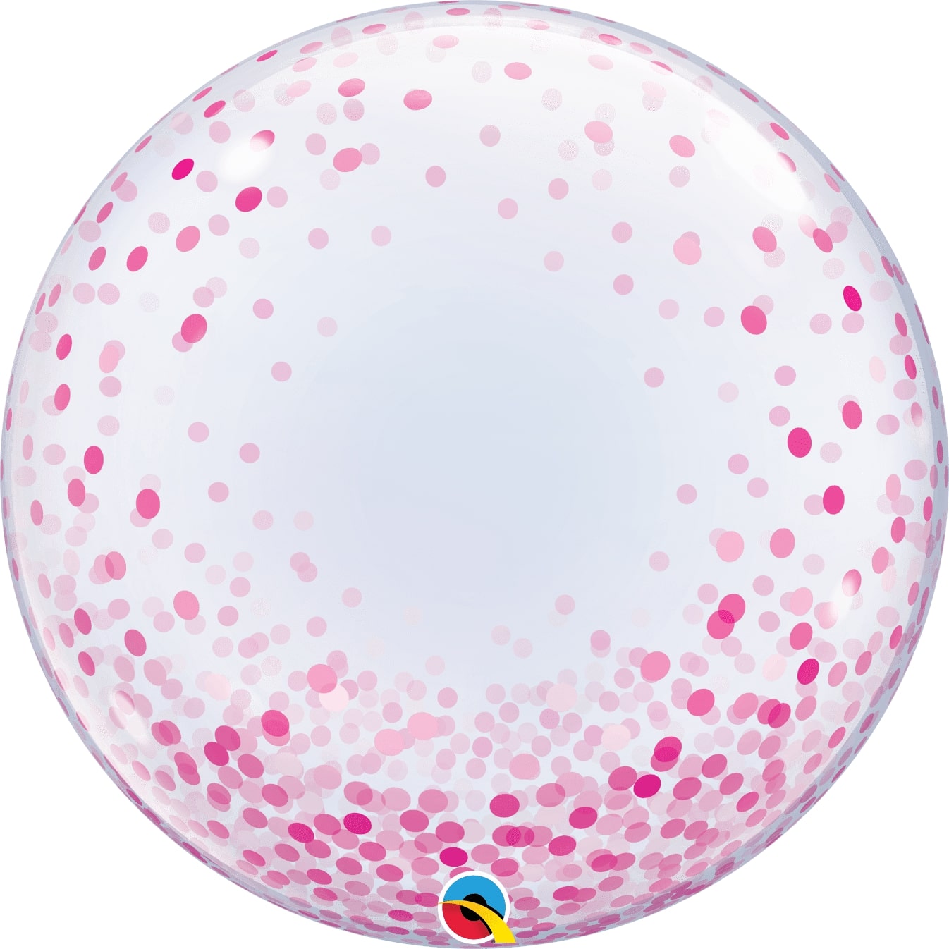 Bubble Konfetti Rosa