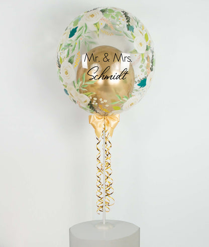 Wedding Flowers Infinity Bubble