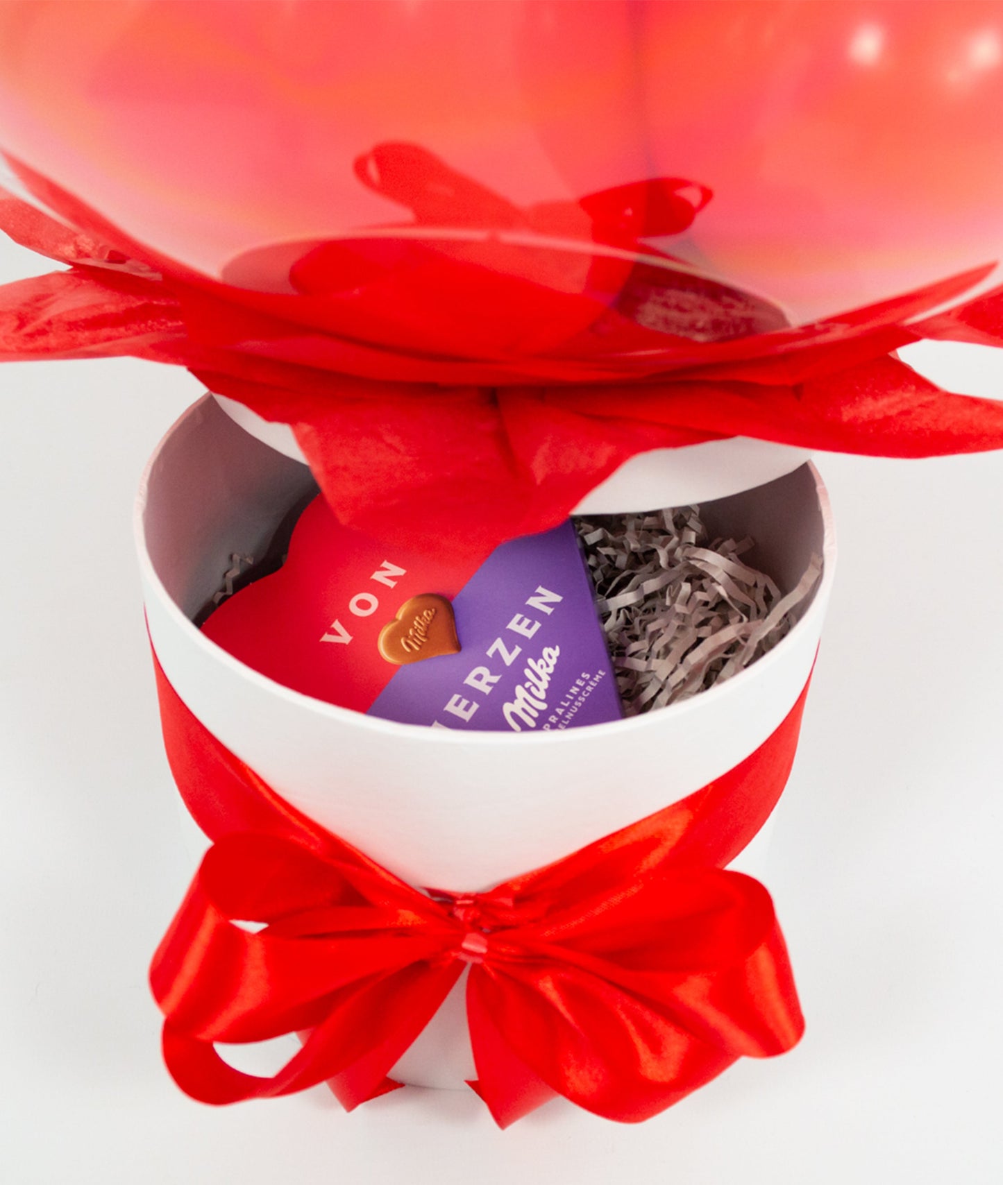 Happy Valentine's Day Geschenkbox Infinity Ballon