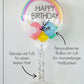 Magic Birthday Rainbow Infinity Bubble
