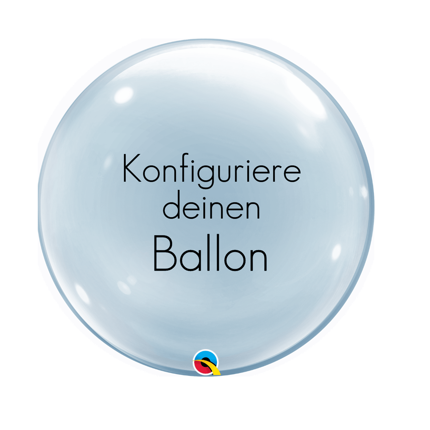 Ballon Designer - personalisierter Ballongruß mit Helium gefüllt - Ballons versenden - Ballon im Karton